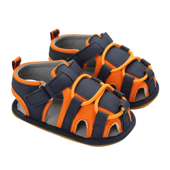 Infant Baby Boys Girls Summer Beach Sandals Breathable Athletic Anti-slip Soft Sole Newborn First Walker Crib Shoes