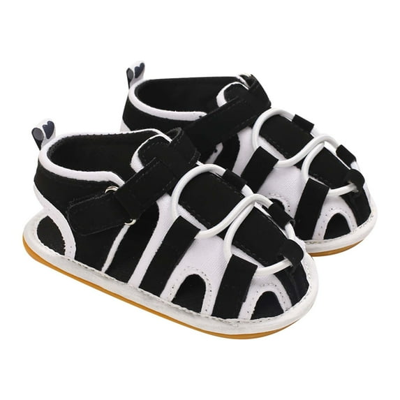 Infant Baby Boys Girls Summer Beach Sandals Breathable Athletic Anti-slip Soft Sole Newborn First Walker Crib Shoes