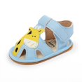 thumbnail image 1 of Infant Baby Boys Girls Summer Sandals Soft Sole Anti-Slip Newborn Toddler First Walkers Crib Athletic Shoes(0-18 Months), 1 of 6