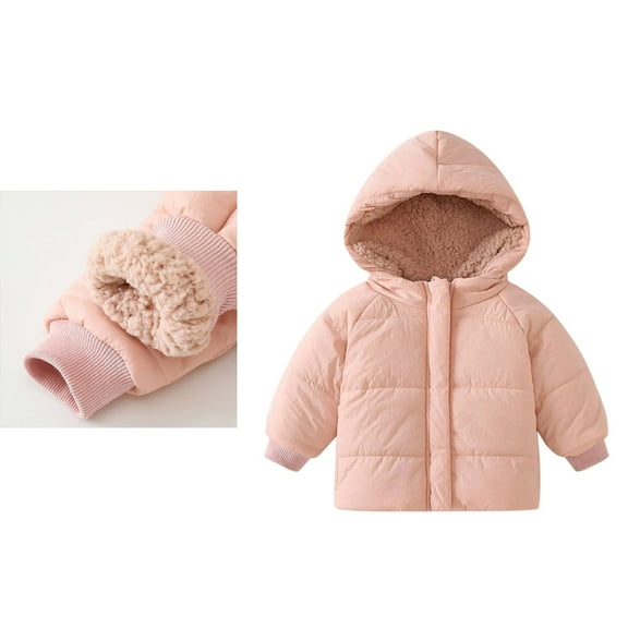 Baby Boys Girls Winter Coat, Puffer Coat with Hoods Windproof Down Jacket for Baby Girls Winter Coat Winter Baby Girl Clothes