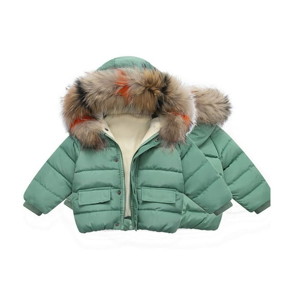 Baby Boys Winter Coat,Baby Boys Puffer Coat with Hoods Long Sleeve Light Winter Coats for Baby Boys Winter Jacket Little Boys Girls Clothes