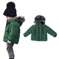 thumbnail image 1 of Infant Baby Boys Winter Coat,Baby Girls Puffer Coat Hooded Jacket Zipper Up Down Coats for Infant Baby Boys Puffer Jacket Infant Baby Winter Clothes, 1 of 4