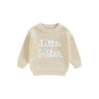 Baby Girls Sweaters in Baby Girls Clothing Off White Walmart