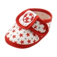 thumbnail image 1 of Infant Baby Girl Boy Canvas Shoes Soft Sole Slippers Ankle Sneaker Toddler Grib Shoes First Walker, 1 of 5