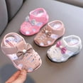 thumbnail image 1 of Infant Baby Girl Boy Casual Sandals Princess Flats Summer Outdoor Beach Athletic Shoes Breathable Soft Anti Slip Rubber Sole Newborn Toddler Pre Walker First Walking Shoes, 1 of 6