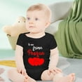 thumbnail image 1 of Baby Girl Romper Letter Summer Clothes Girl Short Sleeve Toddler Clothes 6-9 Months Girl Clothes Cute boys' and girls' clothing, 1 of 3