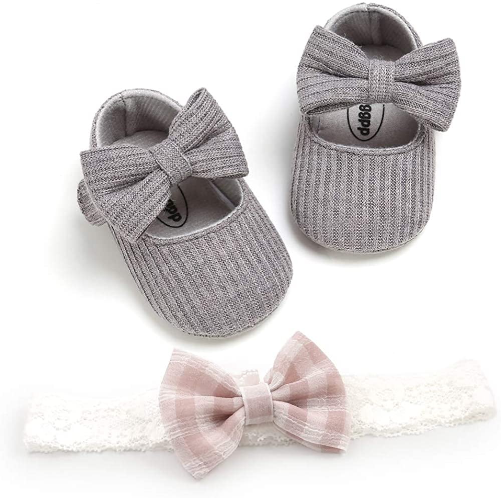 Infant Baby Girl Shoes Baby Mary Jane Flats Princess Wedding Dress ...