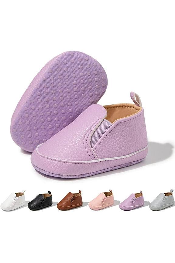 Infant Baby Girls Boys Canvas Shoes Soft Sole Toddler Slip On Newborn Crib Moccasins Casual Sneaker Austin Boy's Flat Lazy Loafers First Walkers Skate Shoe