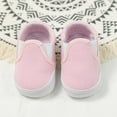 thumbnail image 1 of Infant Baby Girls Boys Canvas Shoes Soft Sole Toddler Slip On Newborn Crib Moccasins Casual Sneaker Austin Boy's Flat Lazy Loafers First Walkers Skate Shoe, 1 of 5