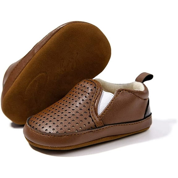 Infant Baby Girls Boys Canvas Shoes Soft Sole Toddler Slip On Newborn Crib Moccasins Casual Sneaker Austin Boy's Flat Lazy Loafers First Walkers Skate Shoe