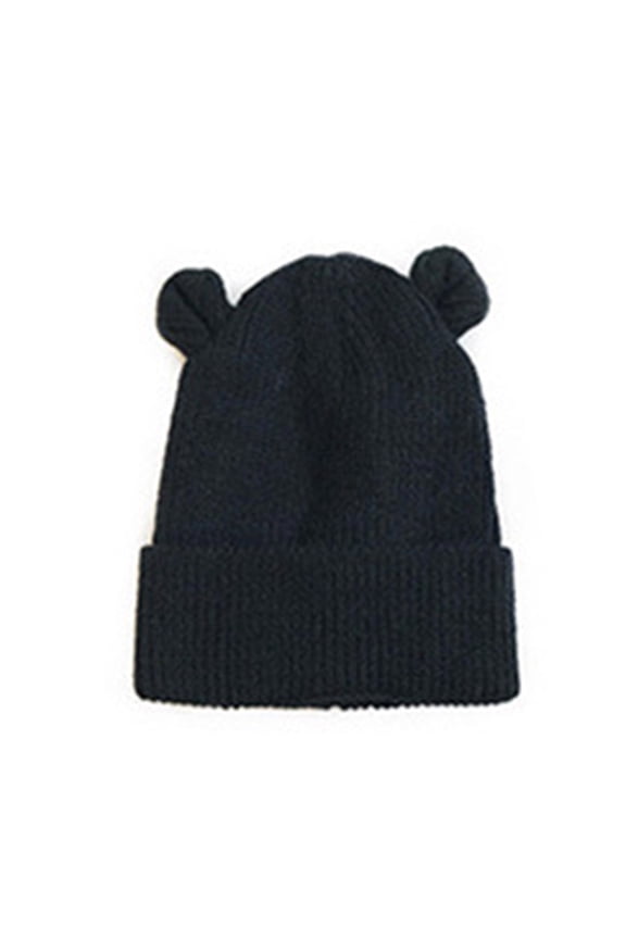 Baby Girls Boys Soft Warm Knit Hat Kids Winter Hat With Hood Cap Boys Toboggan Hat Hats for Baby Boy Toddler Stocking Cap Warm Hats for Baby Boy Summer Hat Baby Hats with Straps