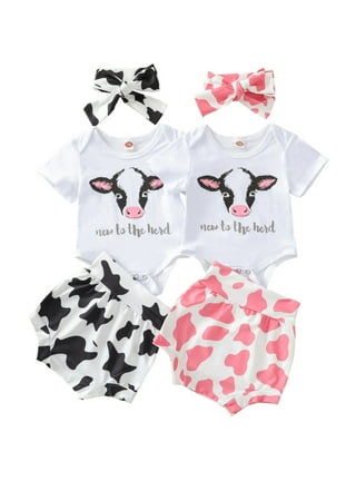Cow Print Outfit Baby