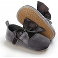 thumbnail image 1 of Infant Baby Girls Mary Jane Bowknot Flat Shoes Lightweight Soft Sole Princess Dress Shoes Toddler Shoes, 1 of 7