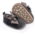 thumbnail image 1 of Infant Baby Girls Mary Jane Flats Non-Slip Rubber Sole Newborn Princess Dress Shoes Toddler First Walkers Sneaker Shoes, 1 of 6
