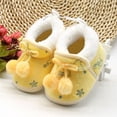 thumbnail image 1 of Infant Baby Girls Winter Warm Shoes Kids Anti-Skid Snow Boots 0-18M, 1 of 6