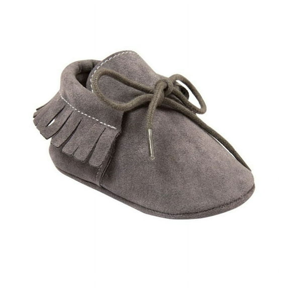 Infant Baby Girls and Boys Premium Soft Sole Moccasins Tassels Prewalker Anti-Slip Toddler Shoes