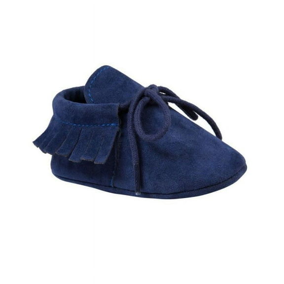 Infant Baby Girls and Boys Premium Soft Sole Moccasins Tassels Prewalker Anti-Slip Toddler Shoes