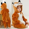 thumbnail image 1 of Baby Hooded Jumpsuit Baby Girl Animal Outfits Long Sleeve Romper Autumn Hooded Romper Baby Outfits 6-12 Months, 1 of 5