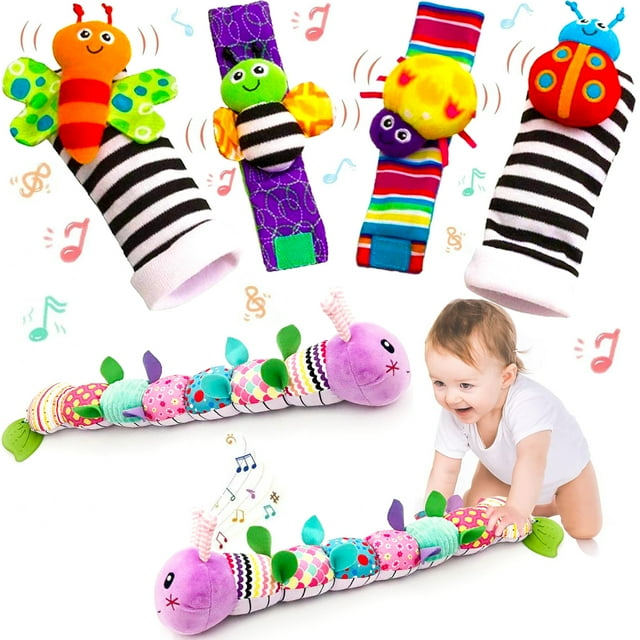 Infant Baby Musical Stuffed Animal Toys for 03612 Months, Soft