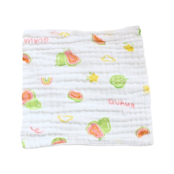 Infant Baby Nursing Bib Cotton Burp Cloth Reusable Face Towel Soft and Absorbent Saliva Towel for Daily Use