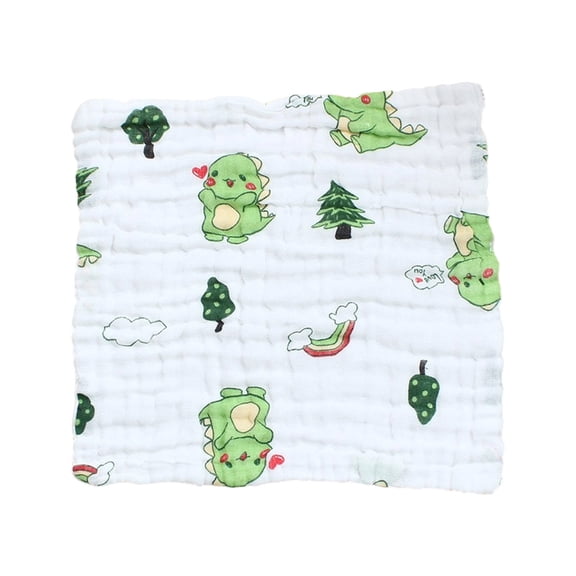 Infant Baby Nursing Bib Cotton Burp Cloth Reusable Face Towel Soft and Absorbent Saliva Towel for Daily Use