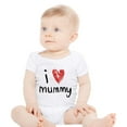 thumbnail image 1 of Boys Girls Short Sleeve Letter Prints Romper Bodysuits Clothes, 1 of 4