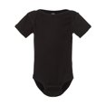 thumbnail image 1 of Infant Baby Rib Bodysuit , Black , NB, 1 of 1