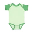 thumbnail image 1 of Infant Baby Rib Bodysuit , Mint / Grass , 12M, 1 of 1
