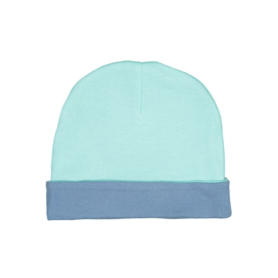 Infant Baby Rib Cap by Rabbit Skins, Chill/Indigo