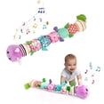 thumbnail image 1 of Infant Baby Toys 6-12 Months, Musical Caterpillar Sensory Learning Toys Gifts for Newborn 1 2 3 Year Old Boys Girls, Purple, 1 of 7
