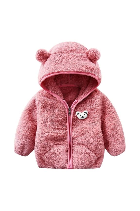 Baby Winter Coat Jacket Cute Hooded Jacket for Baby Boys Winter Jacket Baby Girl Winter Clothes 0-6 Months