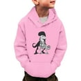thumbnail image 1 of Infant Big Boys Sweatshirts & Hoodies 11-12 Years White Hoodie Kids 14 Little Boys Girls Dinosaur Sweatshirts Long Sleeve Hooded Pullover Toddler Kids Winter Warm Shirt Sweater Tops 3 14Years, 1 of 5