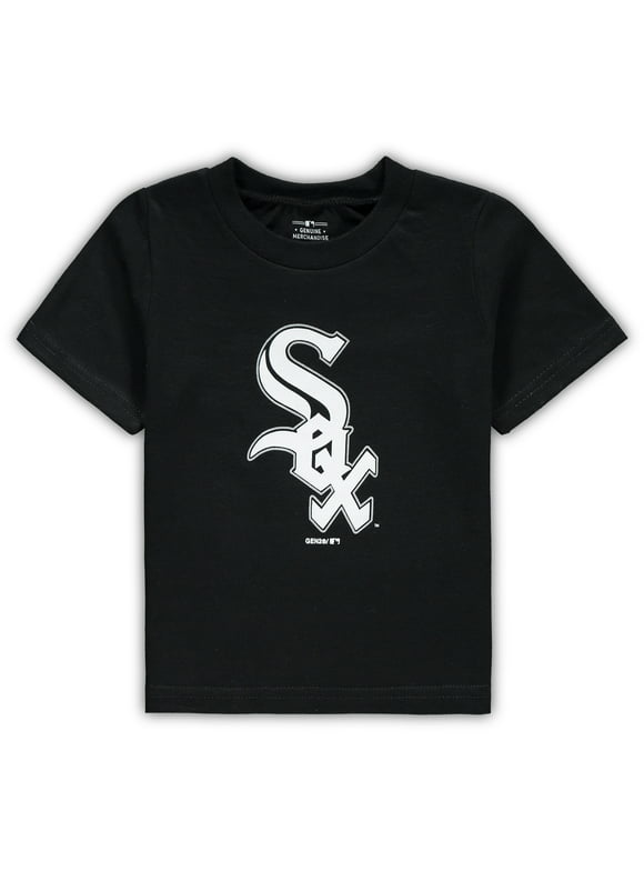 Infant Black Chicago White Sox Primary Team Logo T-Shirt