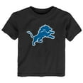 thumbnail image 1 of Infant Black Detroit Lions Primary Logo T-Shirt, 1 of 1