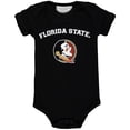 thumbnail image 1 of Infant Black Florida State Seminoles Arch & Logo Bodysuit, 1 of 1
