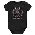 thumbnail image 1 of Infant Black Inter Miami CF Primary Logo Bodysuit, 1 of 1