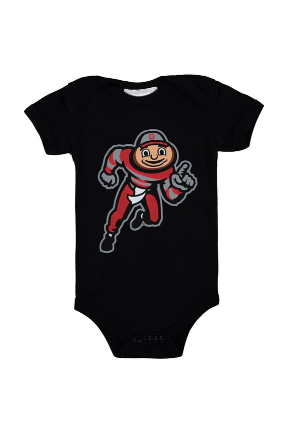 Infant Black Ohio State Buckeyes Big Logo Bodysuit