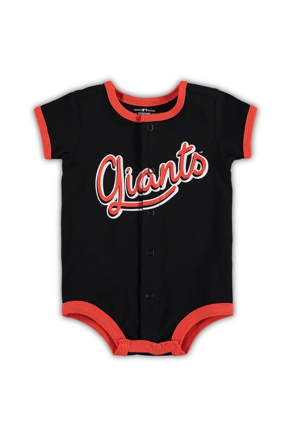 Infant Black San Francisco Giants Power Hitter Romper