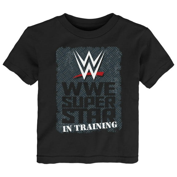 Infant Black WWE Superstar In Training T-Shirt