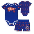 thumbnail image 1 of Infant  Blue New York Mets On Deck 2-Piece Diaper Cover Set, 1 of 5
