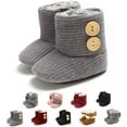 thumbnail image 1 of Infant Boots Winter Baby Girl Shoes Soft Sole Anti-Slip Toddler Snow Warm Prewalker Newborn Boots, 1 of 7