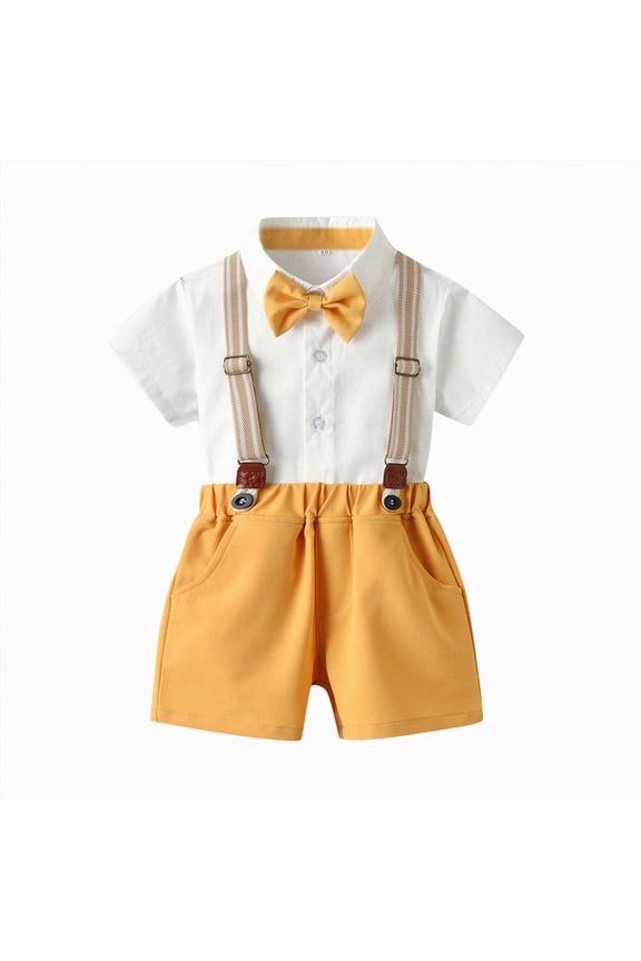 Infant Boy Clothes Toddler Baby Boys Sets Child Kids Spring Summer Cotton Plaid Print Sleeveless Casual 0 6 12 18 24 Months 2T 3T Pants Set Outfits T-shirt with Elastic Waist Shorts 2-Piece