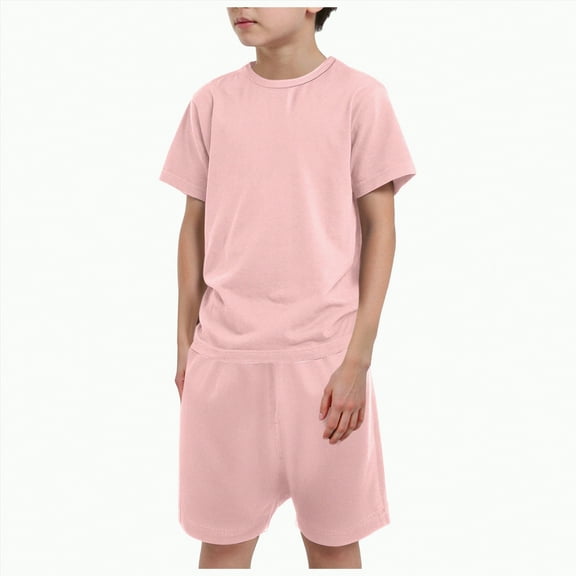 Boy Clothes Toddler Kids Shorts Clothing Set Unisex Summer Cotton Loose Sleeveless Sports 6M 12M 18M 24M 3T 4T T-Shirt Outfit 2 Piece