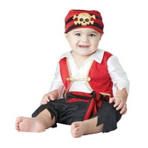 Infant Boy Pee Wee Pirate Costume sz 18-24 Months