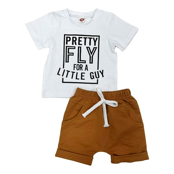 Infant Boy Sleepwear Set Tree T-Shirt Shorts 0-6 Months 3-6 Months 6-12 Months Breathable Quality Cotton Pull On Closure Summer Casual Adorable Style (12-18 Months,White)