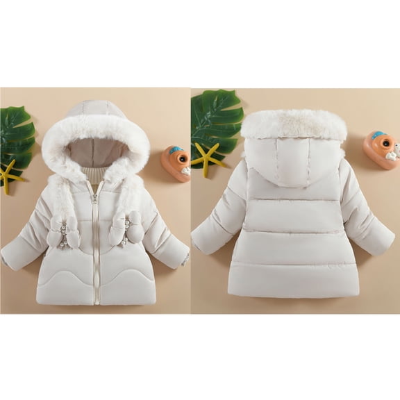 Boy Winter Coat,Boys Puffer Coat Mid-Length Heavyweight with Hooded Windproof Warm Boys Winter Jacket Boys Coats Size 6-12 Months