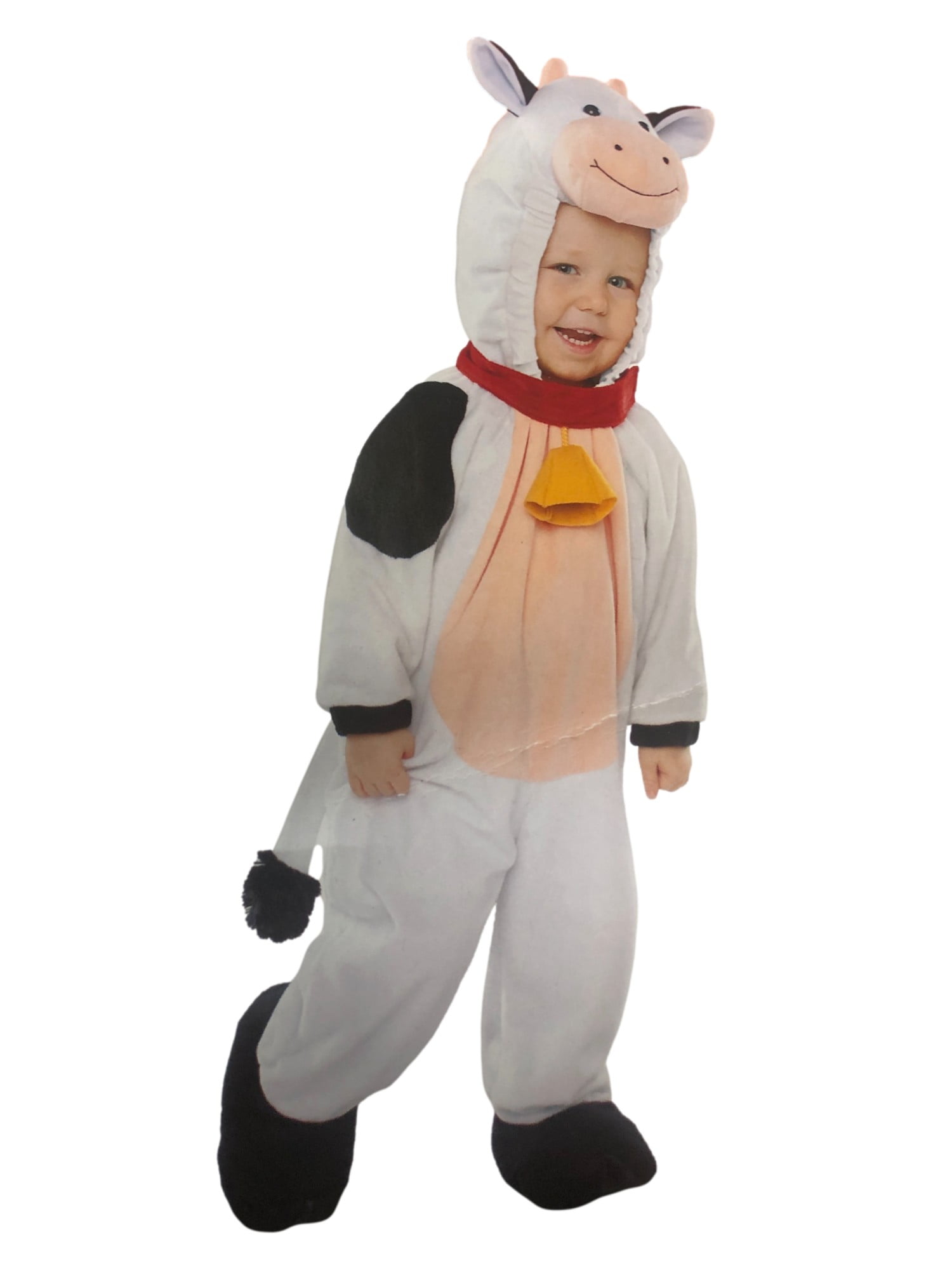 Infant Boys Girls Black White Baby Cow Costume 12-24 Months
