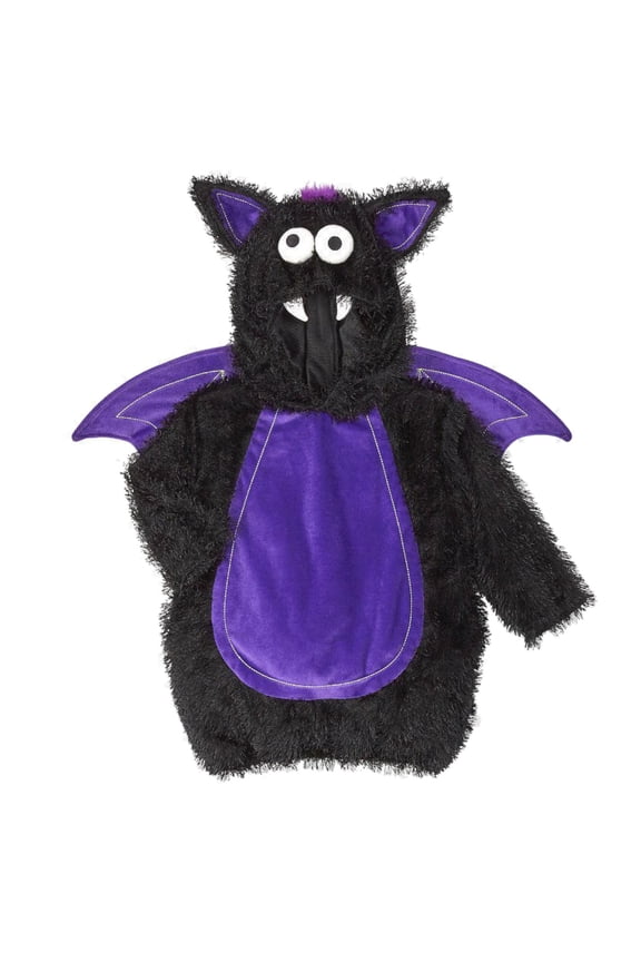 Infant Boys & Girls Hooded Bat Costume Halloween Jumper with Hood & Wings 6-9m