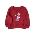 thumbnail image 1 of Infant Boys & Girls Red Rudolph Jack-In-The-Box Christmas Sweatshirt Top Newborn, 1 of 1