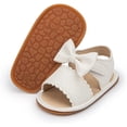 thumbnail image 1 of Infant Boys Girls Sandals Breathable Premium Baby Summer Outdoor Casual Beach Shoes Lightweight Toddler Flower Bowknot Anti Slip Rubber Sole Newborn Prewalker First Crib Shoes, 1 of 5
